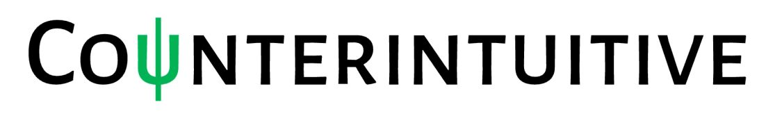 Counterintuitive logo